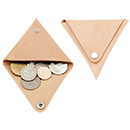 三角形牛皮創意零錢包(簡易盒)